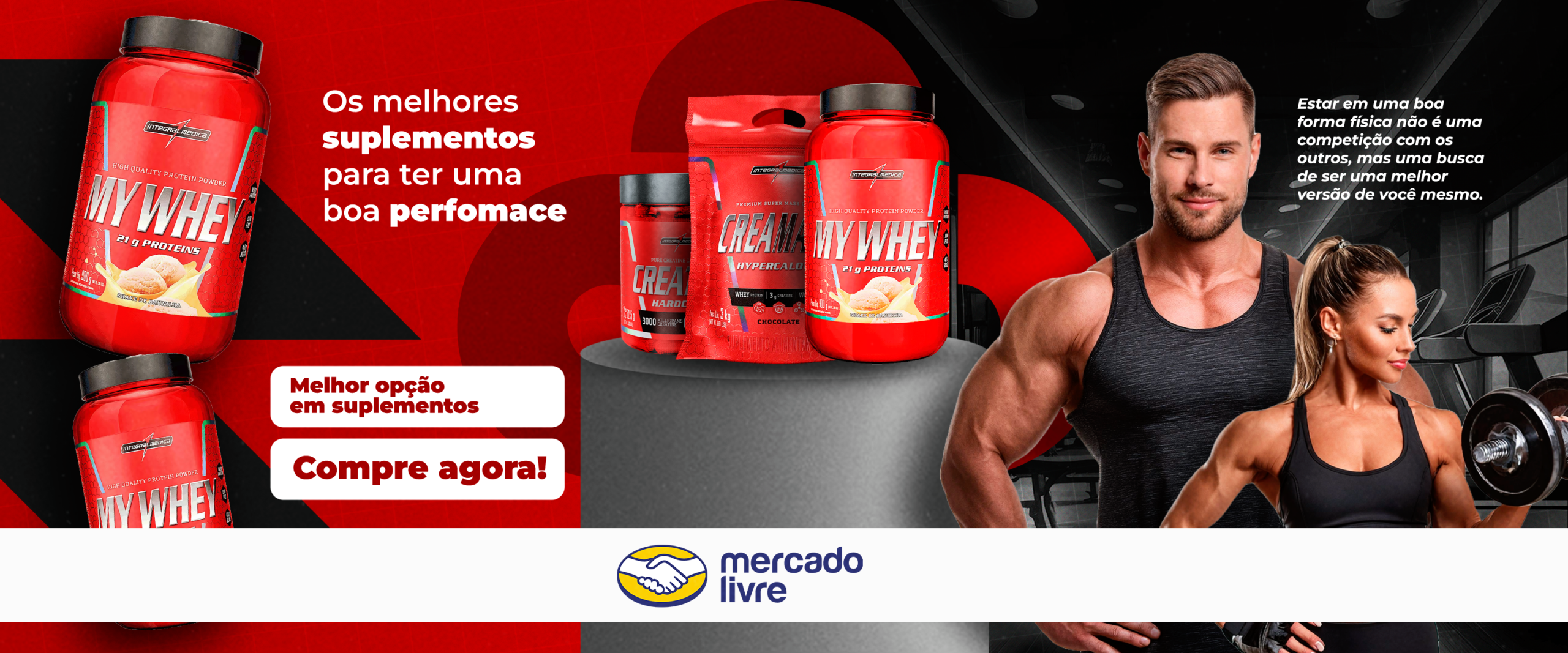 Melhores suplementos para performance